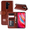 Xiaomi Redmi Note 8 Pro Wallet Case with Magnetic Closure - Brown
