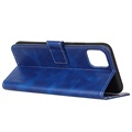 iPhone 12 mini Wallet Case with Magnetic Closure - Blue