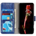 iPhone 12 mini Wallet Case with Magnetic Closure - Blue