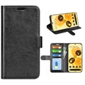 Google Pixel 7 Pro Wallet Case with Magnetic Closure - Black