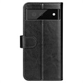 Google Pixel 7 Pro Wallet Case with Magnetic Closure - Black