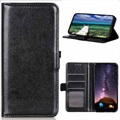 Nokia C20 Plus Wallet Case with Magnetic Closure - Black