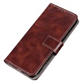 OnePlus Nord 2T Wallet Case with Magnetic Closure - Brown