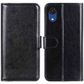 Samsung Galaxy A03 Core Wallet Case with Magnetic Closure - Black