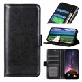 Samsung Galaxy A73 5G Wallet Case with Magnetic Closure - Black