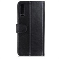 Sony Xperia 10 II Wallet Case with Magnetic Closure - Black