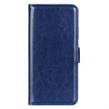 Sony Xperia 10 IV Wallet Case with Magnetic Closure - Blue