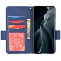 Xiaomi 12/12X Wallet Case with Magnetic Closure - Blue