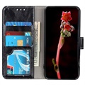 Xiaomi 12 Pro Wallet Case with Magnetic Closure - Black