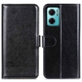 Honor X40i Wallet Case with Magnetic Closure - Black