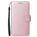 Samsung Galaxy S10e Wallet Case with Stand Feature - Rose Gold