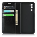 OnePlus Nord Wallet Leather Case with Kickstand - Black
