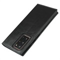 Samsung Galaxy Note20 Ultra Wallet Leather Case with Kickstand - Black