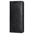 Sony Xperia 10 IV Wallet Leather Case with Kickstand - Black