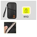 Water Resistant & Fireproof Multi-Slot RFID Case - Black