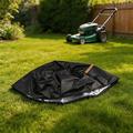 Waterproof 600D Oxford Fabric Robotic Lawn Mower Cover - 56x43x31cm - Black / Orange