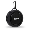 Waterproof Bluetooth Speaker with Suction Cup C6 - Black
