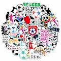 Waterproof Decorative Vinyl Stickers - 50 Pcs.