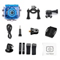 Waterproof Kids HD Digital Camera AT-G20G - Blue