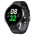 Waterproof Smartwatch with Heart Rate K12 (Open-Box Satisfactory) - Black