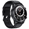 Lemonda Smart E12 Waterproof Smartwatch - Elegant Strap - Black