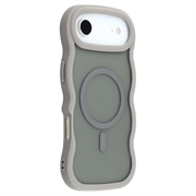 iPhone Air Wave-Edge Magnetic Hybrid Case - Grey