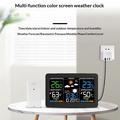 Weather Station with Danish Lanugage and Large Color Display - Black
