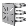 Weatherproof Pole Mount for Security Camera - Grey