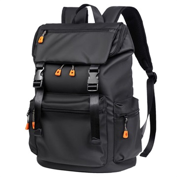 Weixier B666 Travel Backpack with External USB Port - Black