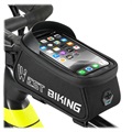 West Biking Reflective Logo Bicycle Case / Bike Holder - 6.9" - Black