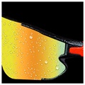 West Biking Unisex Polarized Sport Sunglasses - Red