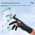 West Biking YP0211287 Cycling Touchscreen Gloves - Black