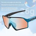 West Biking YP0703201-202 Kids Photochromic Cycling Glasses - Sea Shell Blue