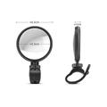 West Biking YP0720057 Bicycle Rearview Mirrors - 2 Pcs. - Black