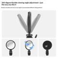 West Biking YP0720057 Bicycle Rearview Mirrors - 2 Pcs. - Black