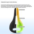 West Biking YP08012653D Honeycomb Hollow Bike Saddle