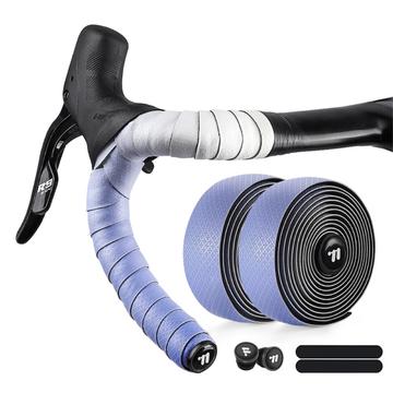 West Biking YP0804082 Anti-Slip Road Bike Handlebar Tape Set - Purple