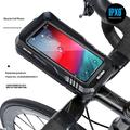 Wild Man FK1 Waterproof Bike Phone Bag with 360 Rotating Aluminum Mount - 4.7-6.7" - Black