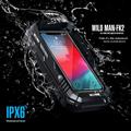 Wild Man FK1 Waterproof Bike Phone Bag with 360 Rotating Aluminum Mount - 4.7-6.7" - Black