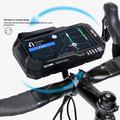 Wild Man FK1 Waterproof Bike Phone Bag with 360 Rotating Aluminum Mount - 4.7-6.7" - Black
