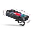 Wild Man FK2 Bike Phone Mount Case with 360° Rotatable Aluminum Mount - 0.6L - Black