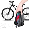 Wild Man XT2S Bike Phone Bag with Touchscreen Window - 4.7-6.7" - Black