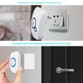 Wireless Doorbell with 280m Range, 32 Ringtones, 4 Volume Levels - White