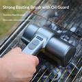 Wireless Electric Grill Cleaning Brush - Grey