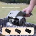 Wireless Electric Grill Cleaning Brush - Grey