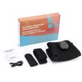 Wireless Rechargeable Shoulder Massager - 5 Speeds, Adjustable Straps & USB-C Charging - Black