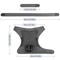 Wireless Rechargeable Shoulder Massager - 5 Speeds, Adjustable Straps & USB-C Charging