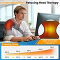 Wireless Rechargeable Shoulder Massager - 5 Speeds, Adjustable Straps & USB-C Charging