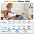 Wireless Rechargeable Shoulder Massager - 5 Speeds, Adjustable Straps & USB-C Charging