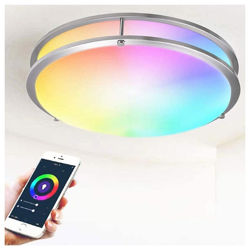 Wireless Smart Rgb Led Ceiling Light For Home Wireless Smart Rgb Led Ceiling Light, Wireless Ceiling Lights Uk
